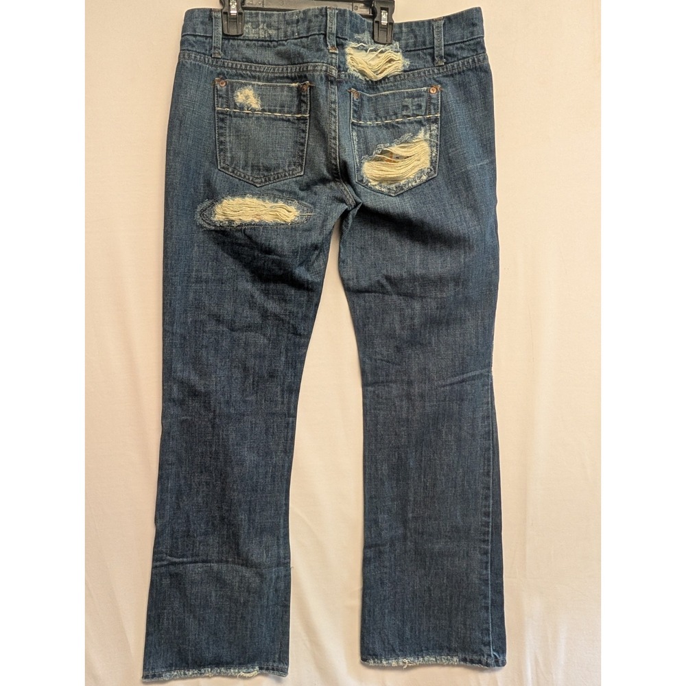 Joes Jeans Vintage Series 1971 Flare Floral Embroidered Low Rise Boot 30x32 Y2K - Picture 9 of 13